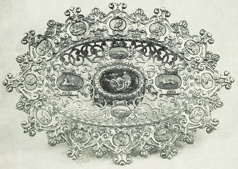 Anonymous Filigree tray