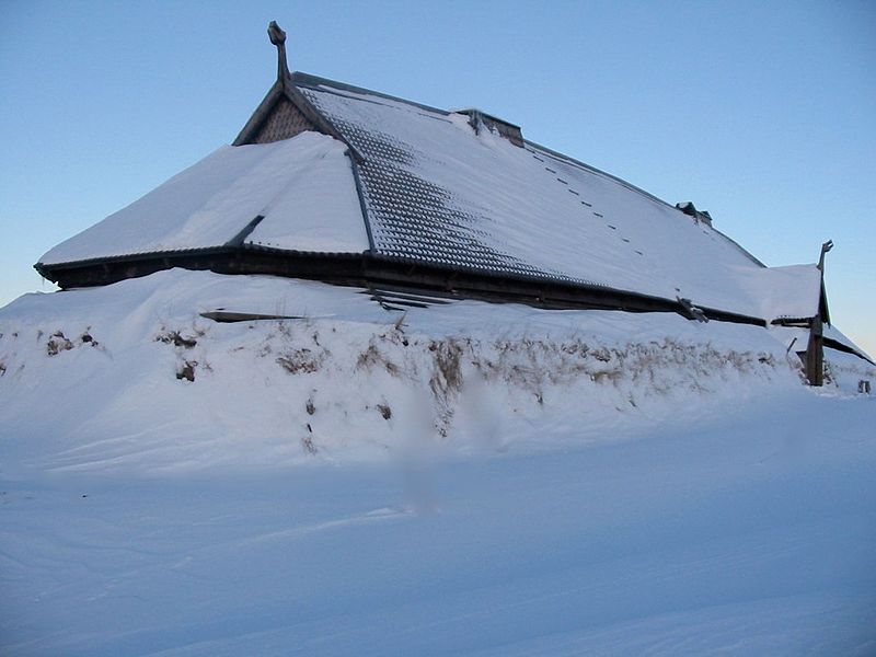 Lofotr Chieftains house Winter