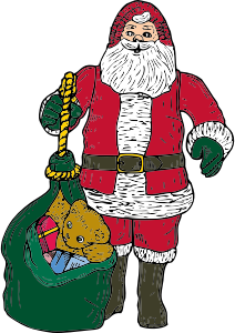 johnny automatic Santa and bag 300px